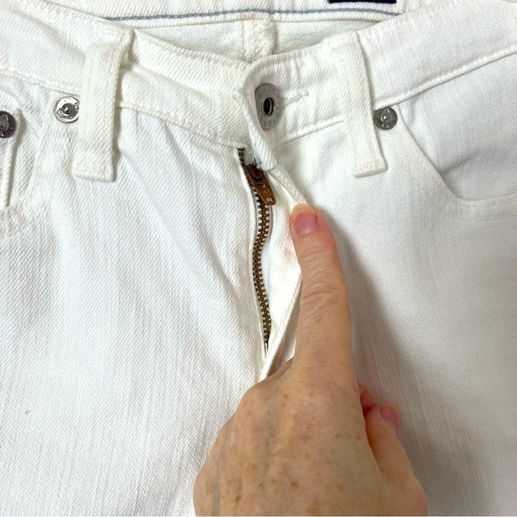 AG Adriano Goldschmied "The Stevie" White Jeans  NWT | Size 26 - Picture 4 of 16